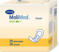 Прокладки урологические для женщин Molimed Classic Мini 28 шт/уп. купить в Тюмени